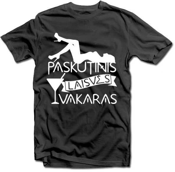 Marškinėliai "Paskutinis laisvės vakaras"