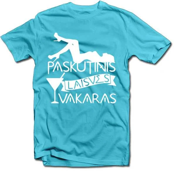 Marškinėliai "Paskutinis laisvės vakaras"