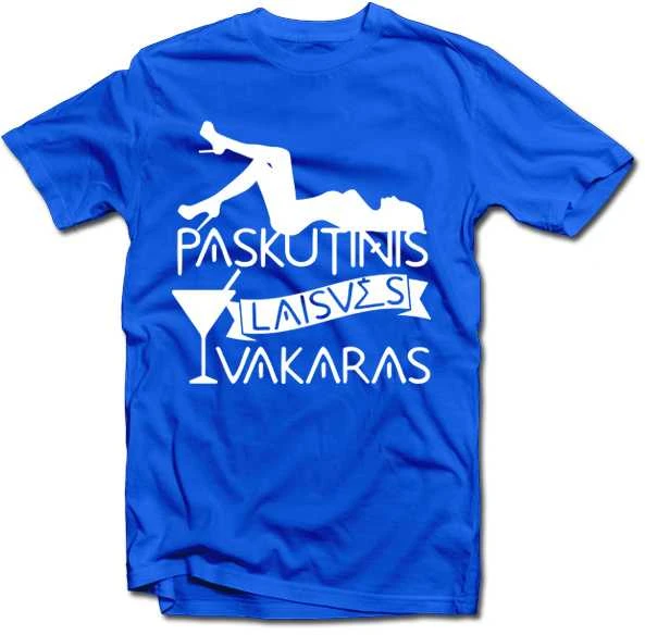 Marškinėliai "Paskutinis laisvės vakaras"