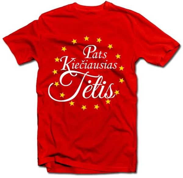 Marškinėliai "Pats Kiečiausias Tėtis"