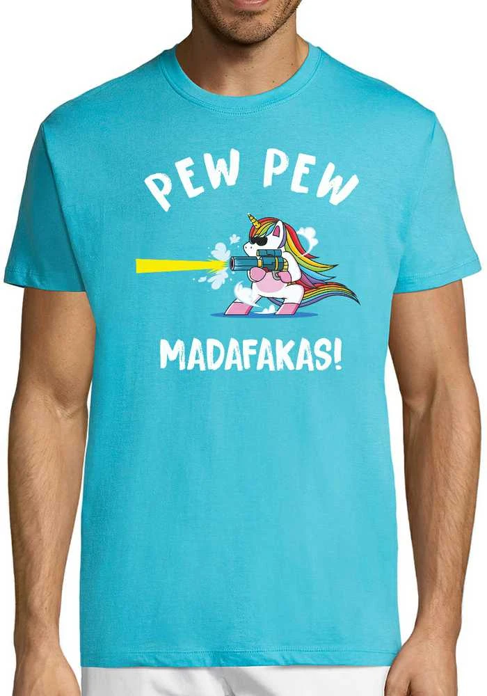 Marškinėliai "Pew Pew Vienaragis"