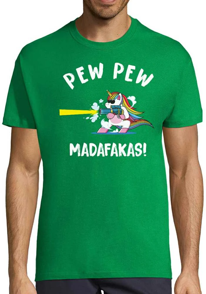 Marškinėliai "Pew Pew Vienaragis"
