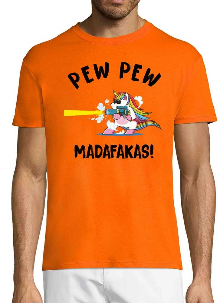 Marškinėliai "Pew Pew Vienaragis"