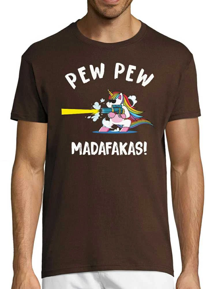 Marškinėliai "Pew Pew Vienaragis"
