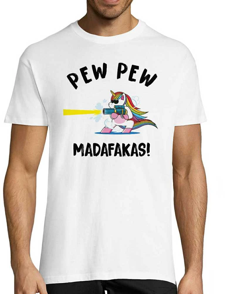 Marškinėliai "Pew Pew Vienaragis"