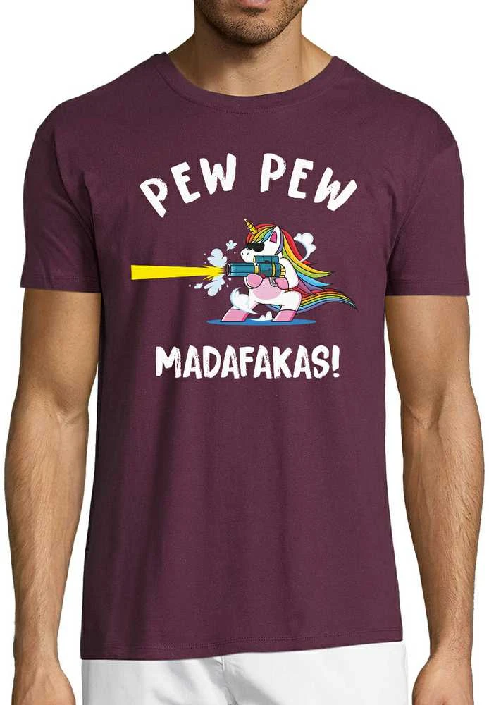 Marškinėliai "Pew Pew Vienaragis"