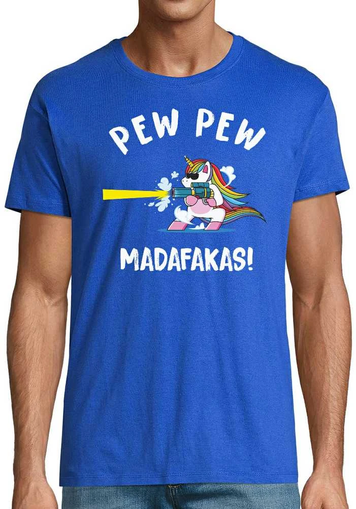 Marškinėliai "Pew Pew Vienaragis"