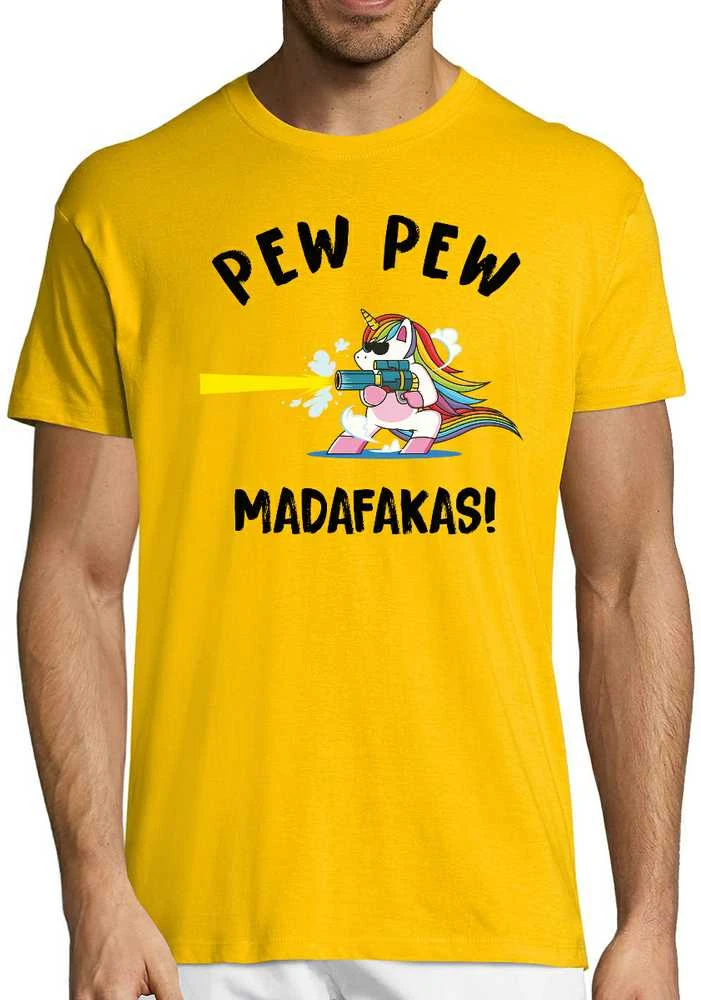 Marškinėliai "Pew Pew Vienaragis"