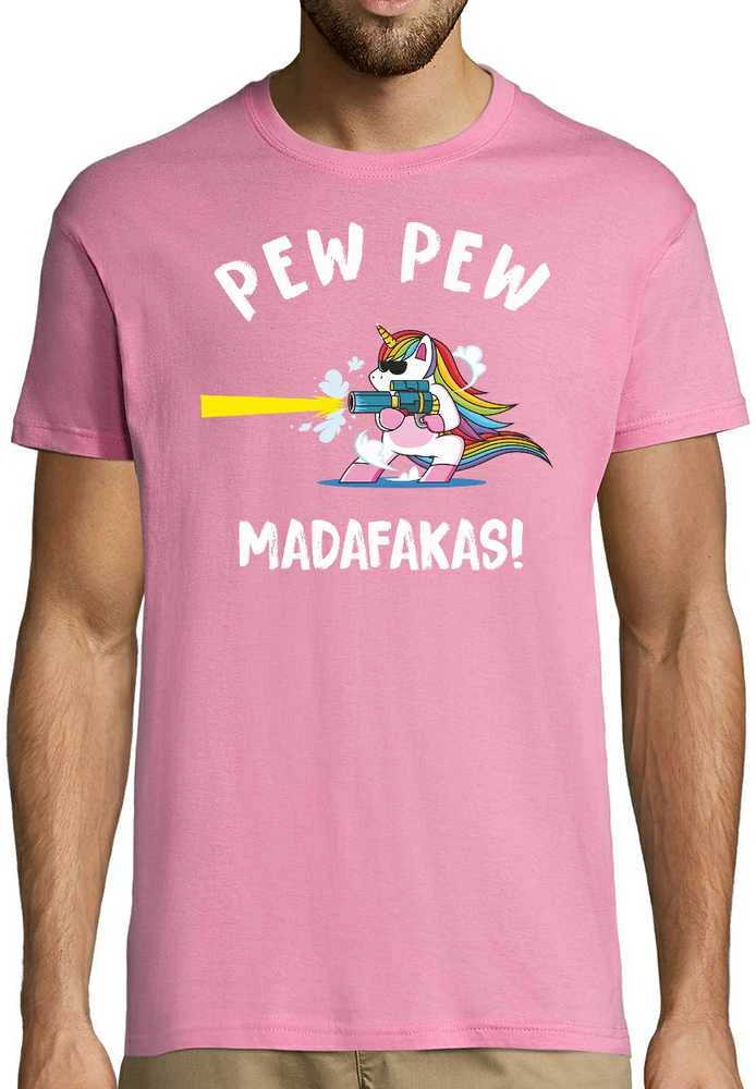 Marškinėliai "Pew Pew Vienaragis"