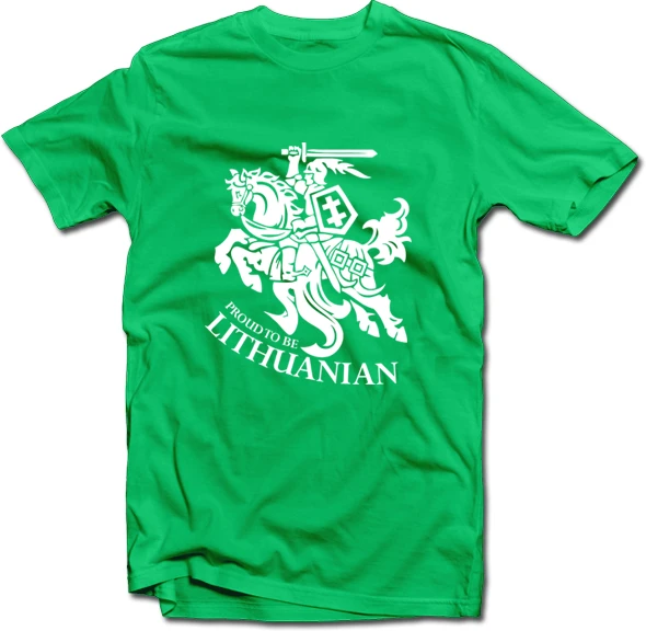 Marškinėliai "Proud to be Lithuanian"
