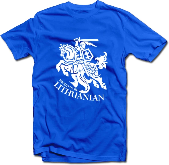 Marškinėliai "Proud to be Lithuanian"