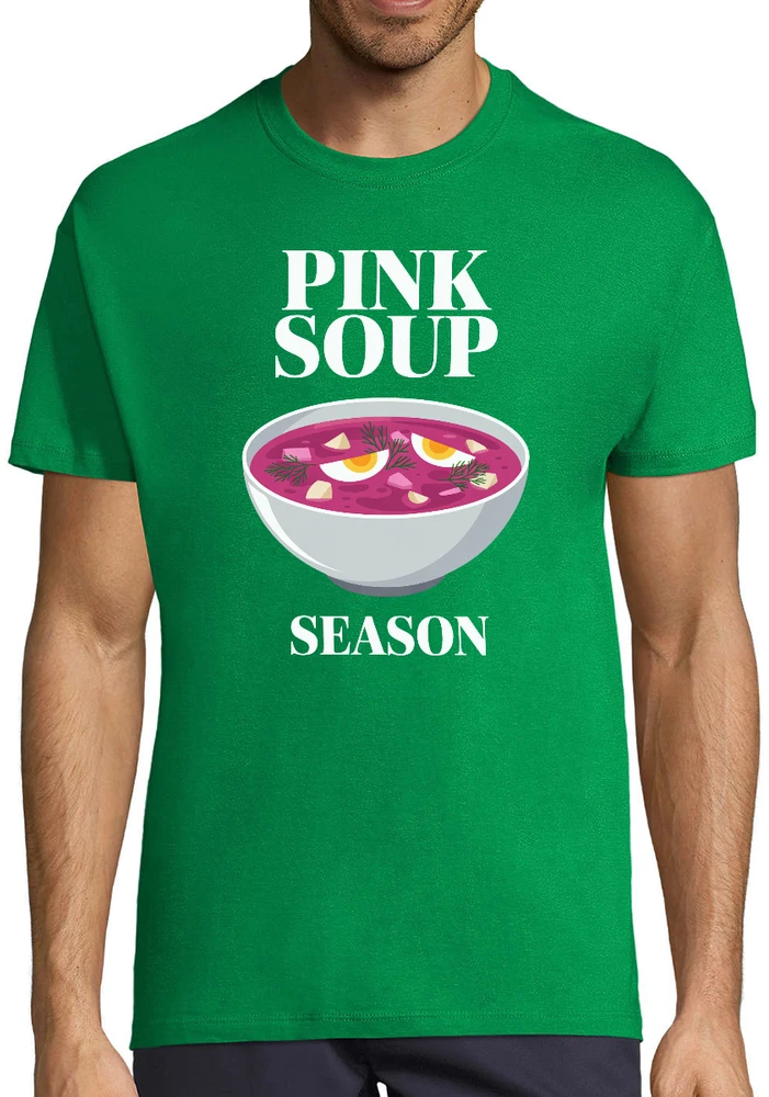 Marškinėliai "Rožinė soup season"