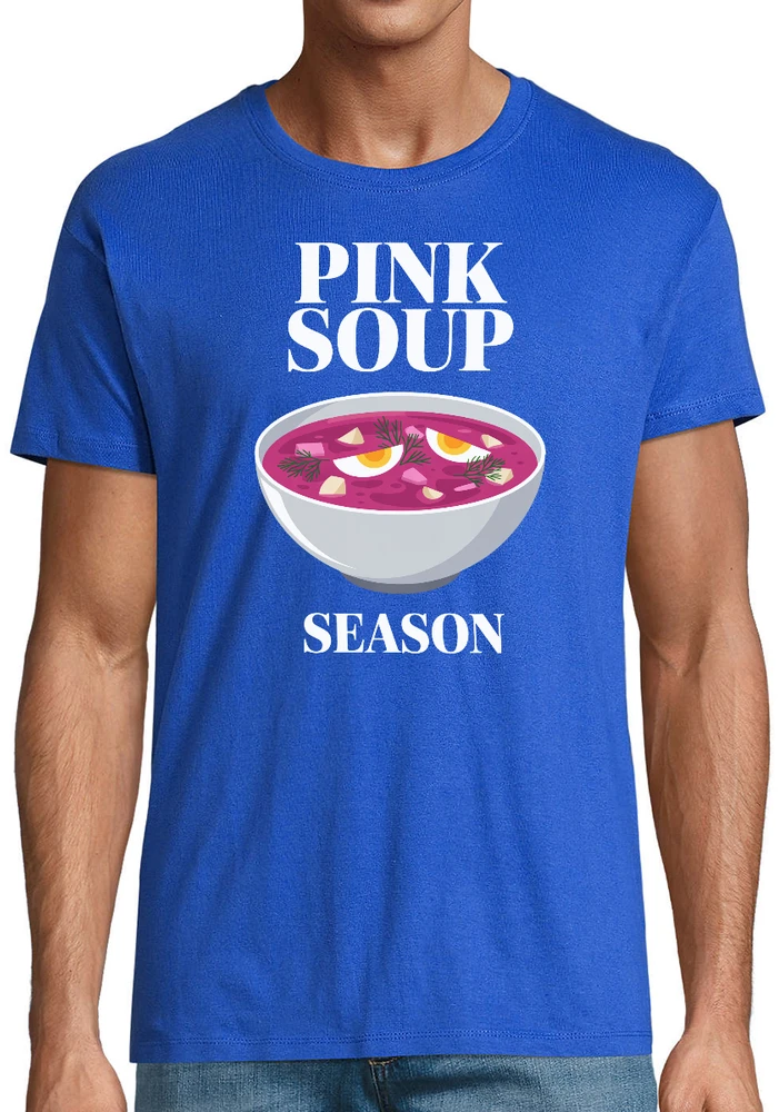 Marškinėliai "Rožinė soup season"