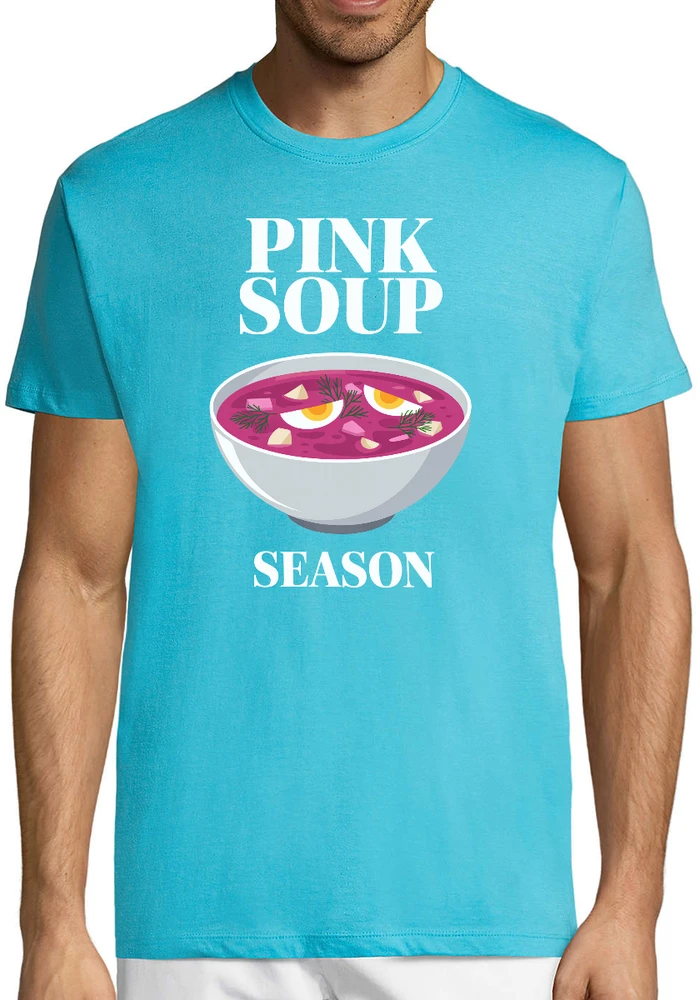 Marškinėliai "Rožinė soup season"