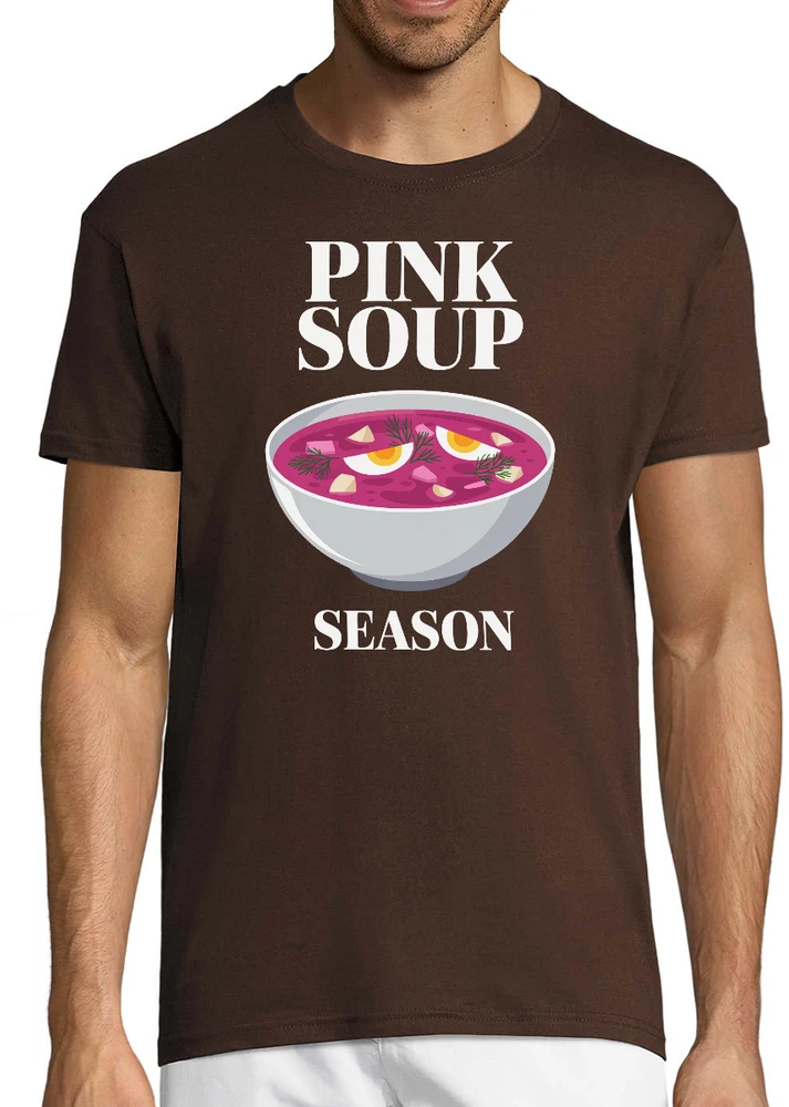 Marškinėliai "Rožinė soup season"