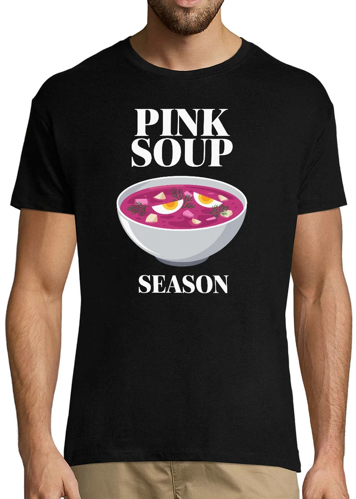 Marškinėliai "Rožinė soup season"