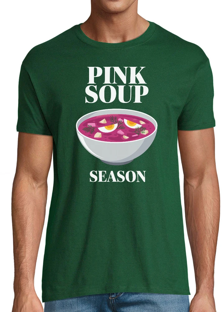 Marškinėliai "Rožinė soup season"