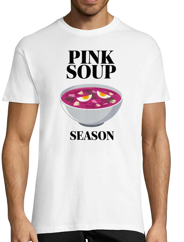 Marškinėliai "Rožinė soup season"