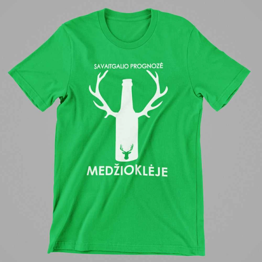 Marškinėliai "Savaitgalio prognozė medžioklėje"
