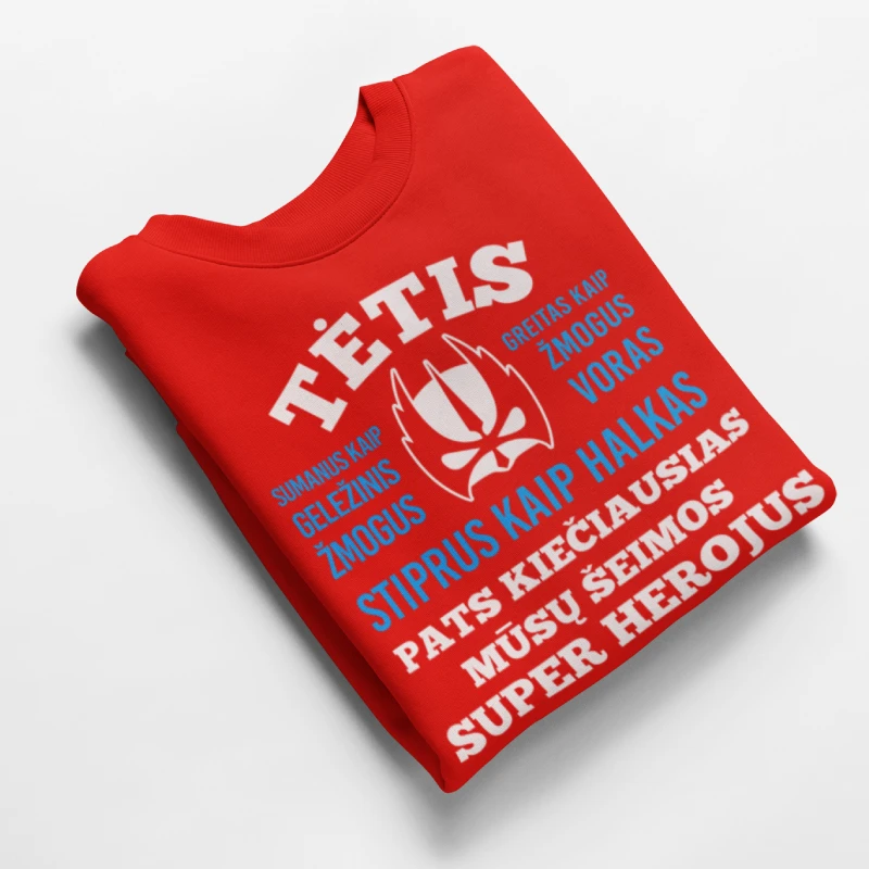 Marškinėliai "Šeimos super herojus"