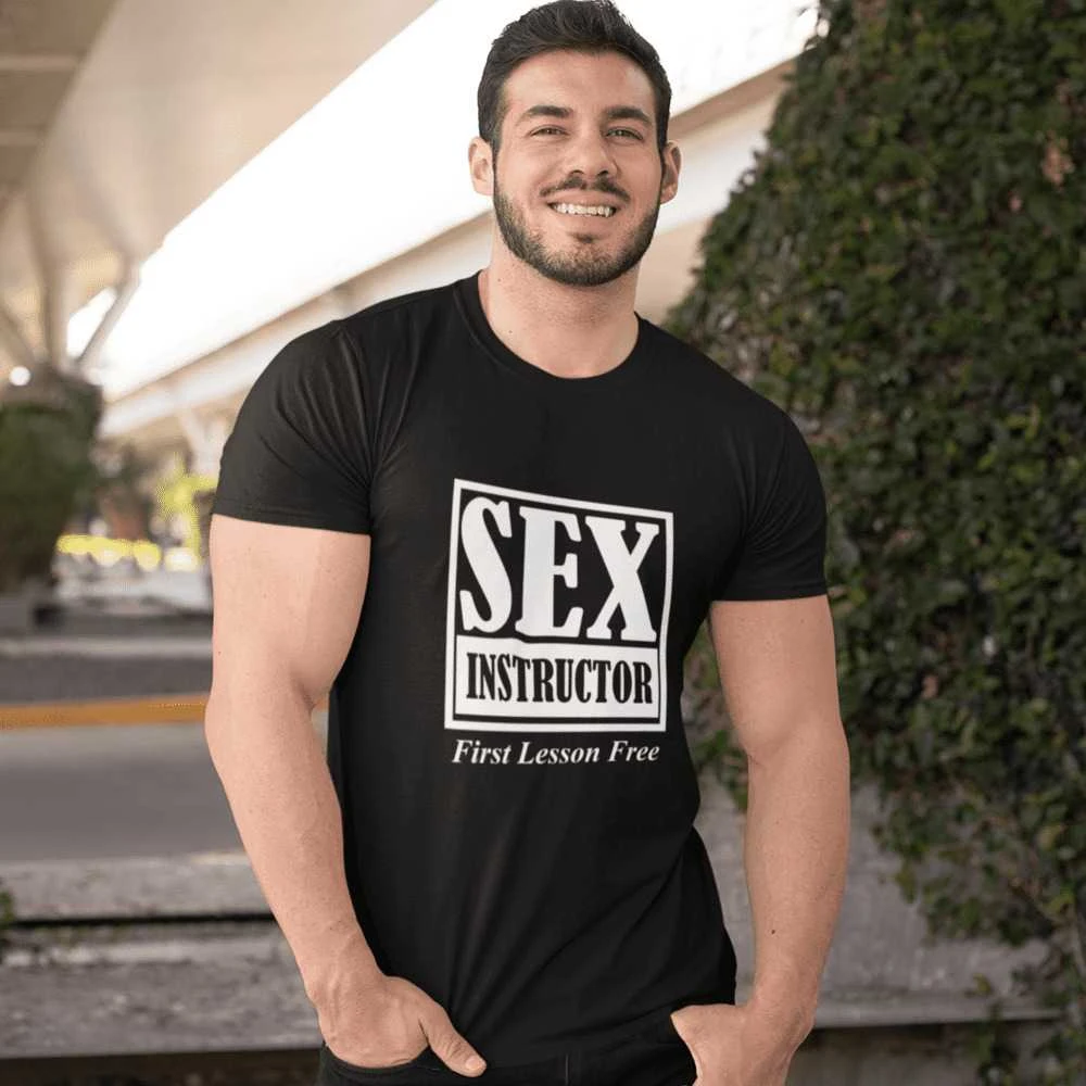 Marškinėliai "Sex instructor"