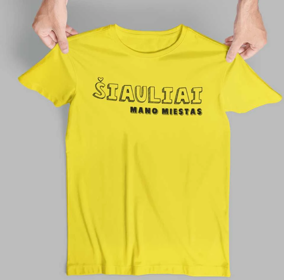 Marškinėliai "Šiauliai - mano miestas"