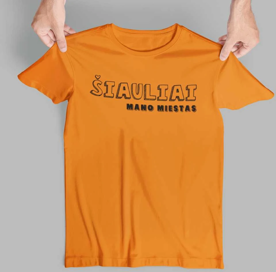Marškinėliai "Šiauliai - mano miestas"