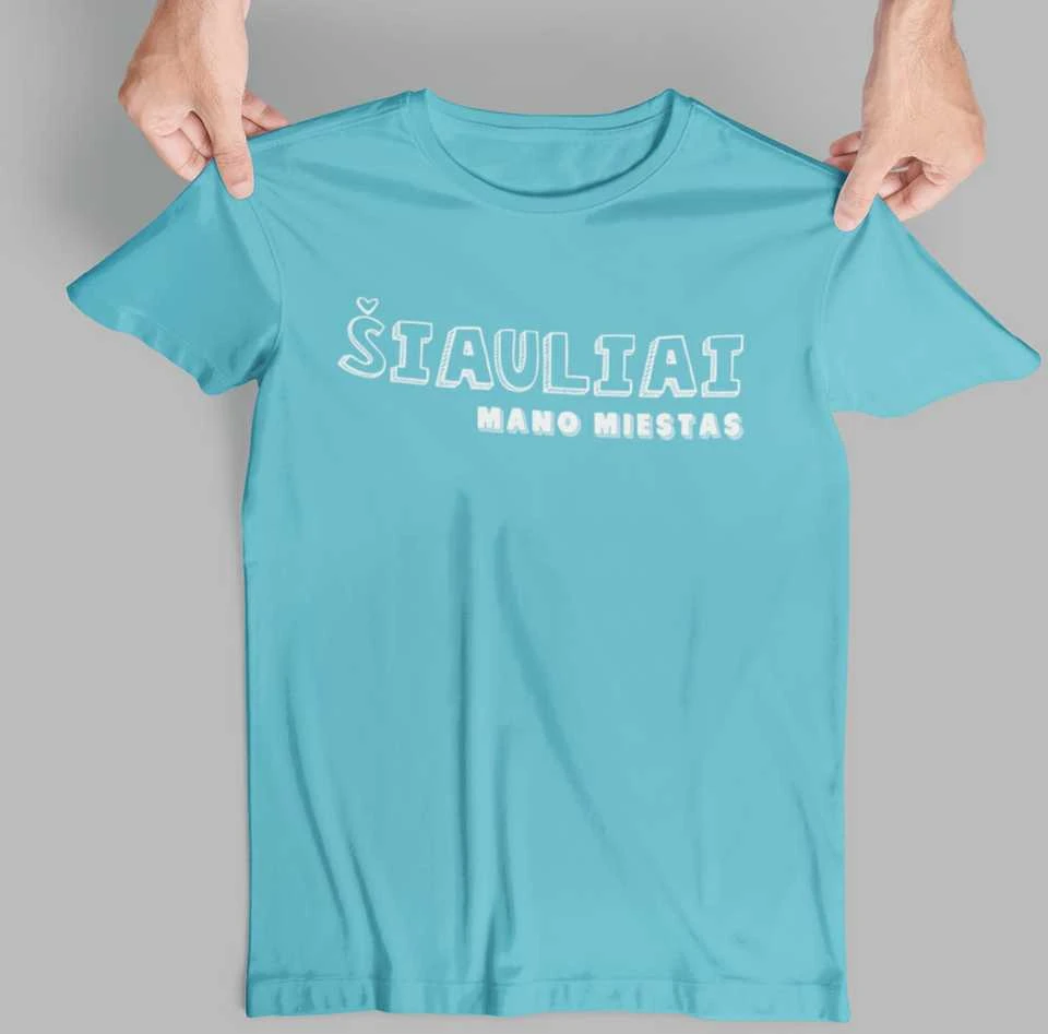 Marškinėliai "Šiauliai - mano miestas"