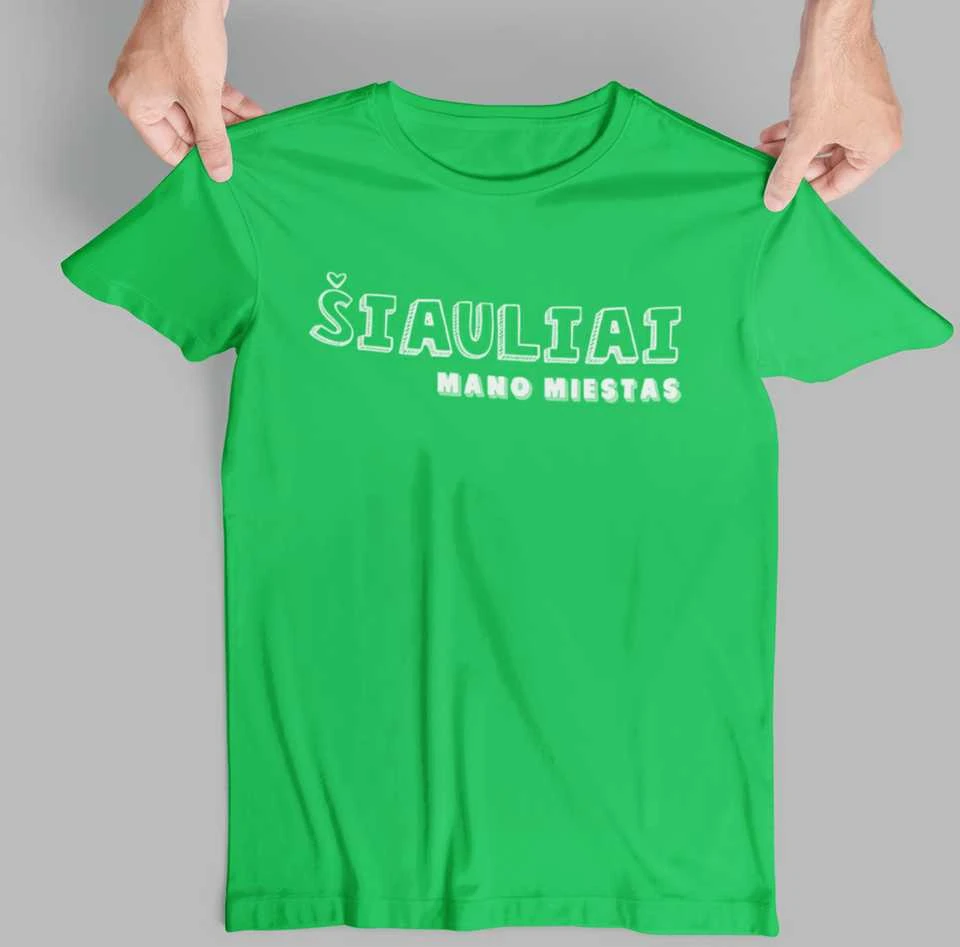 Marškinėliai "Šiauliai - mano miestas"
