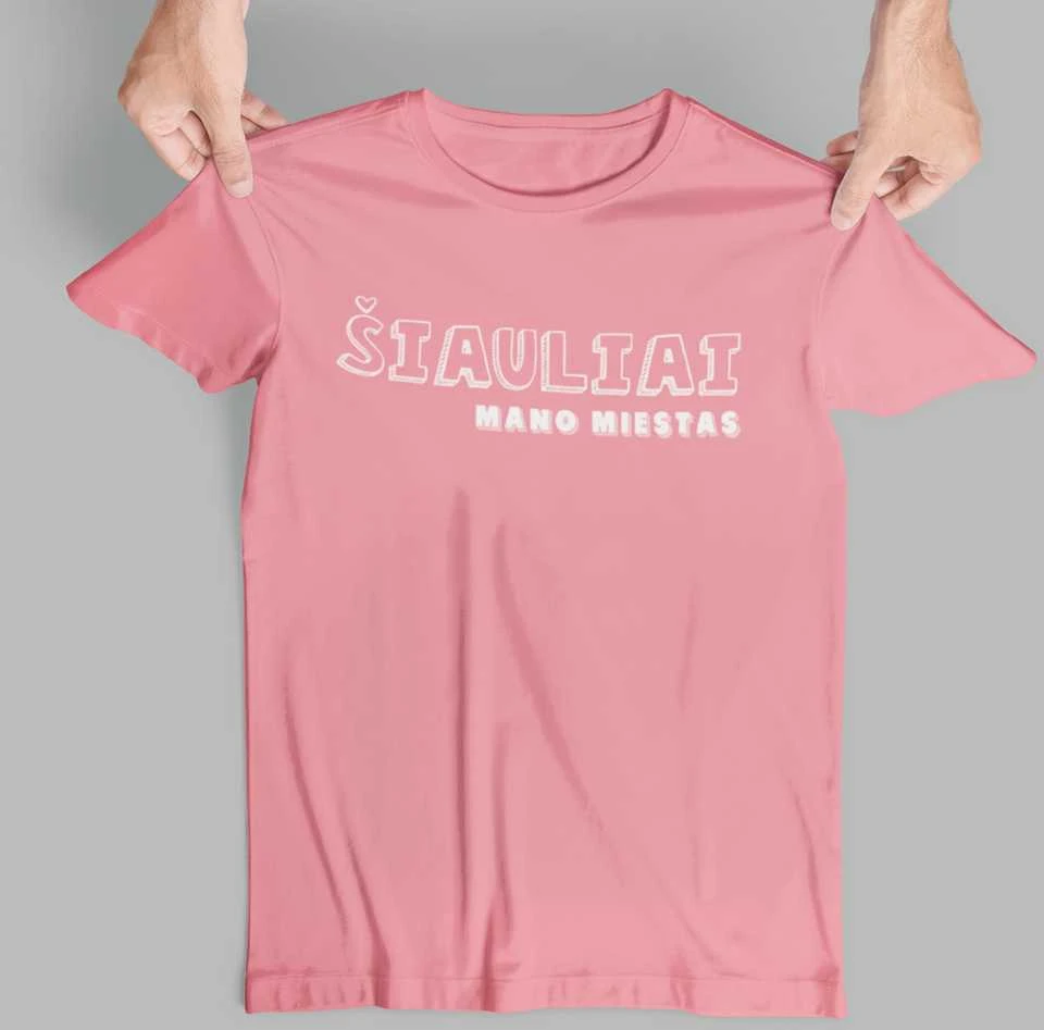 Marškinėliai "Šiauliai - mano miestas"