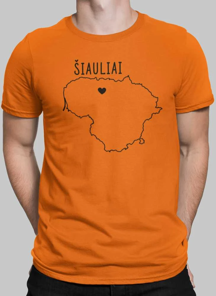 Marškinėliai "Šiauliai - širdis"
