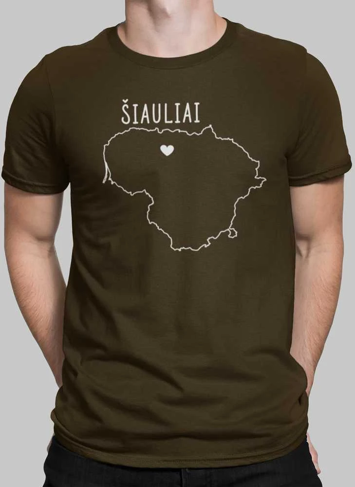 Marškinėliai "Šiauliai - širdis"