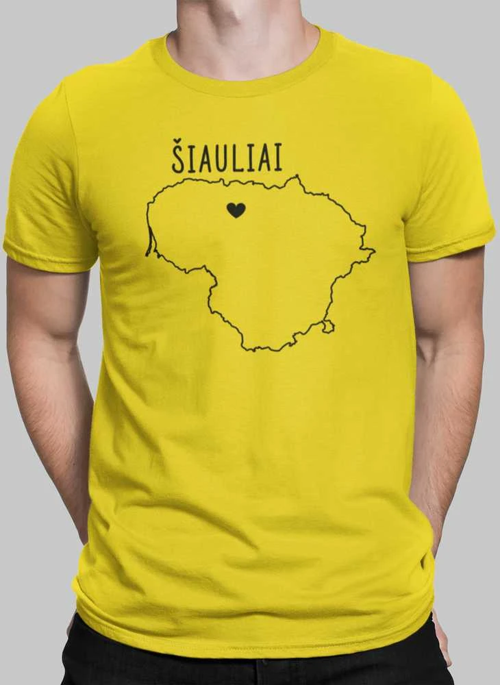 Marškinėliai "Šiauliai - širdis"