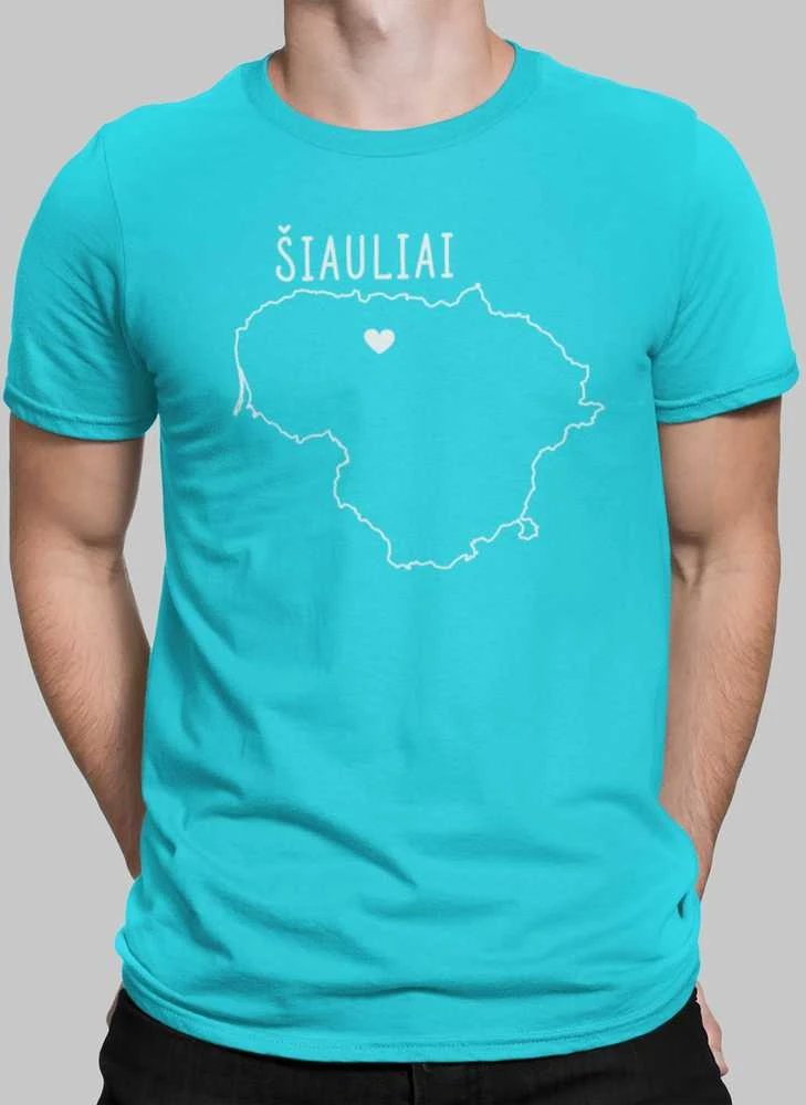 Marškinėliai "Šiauliai - širdis"