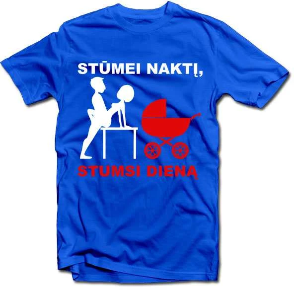 Marškinėliai "Stūmimas"