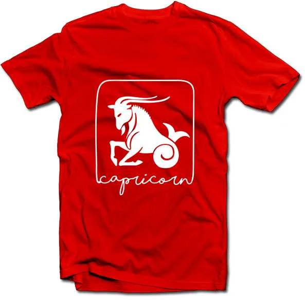 Marškinėliai su zodiako ženklu "Ožiaragis"