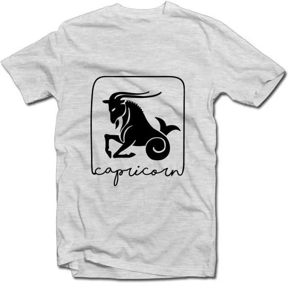 Marškinėliai su zodiako ženklu "Ožiaragis"