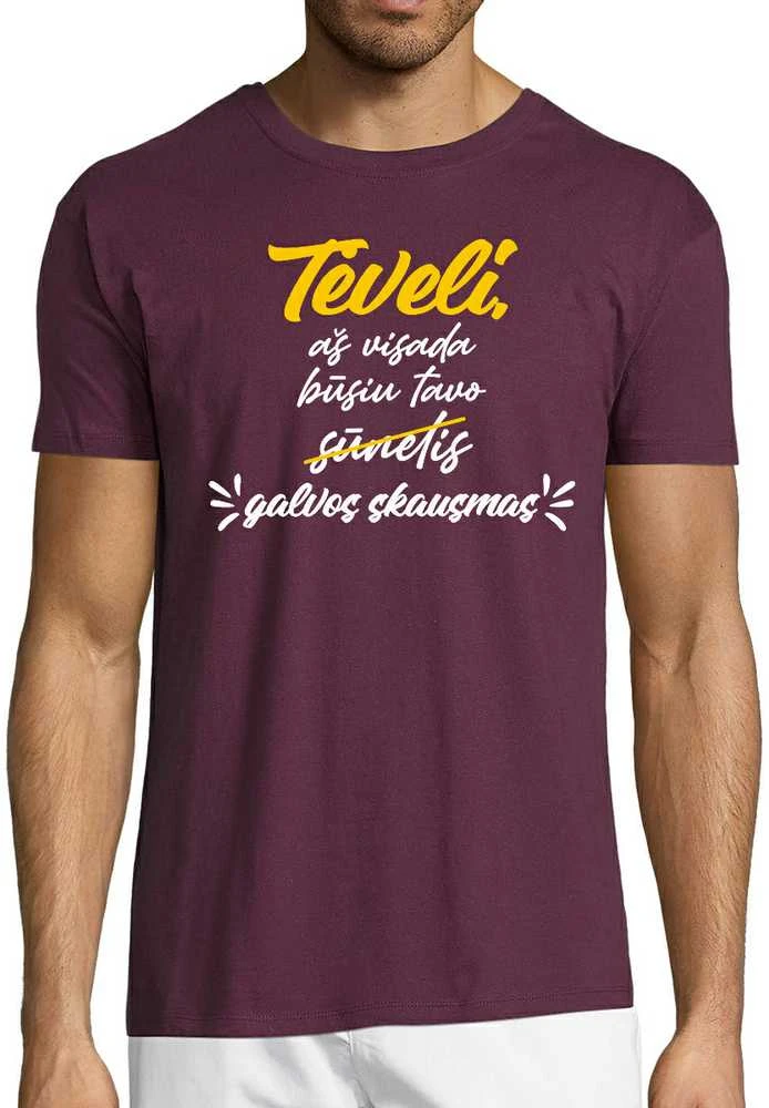 Marškinėliai "Sūnelis - galvos skausmas"