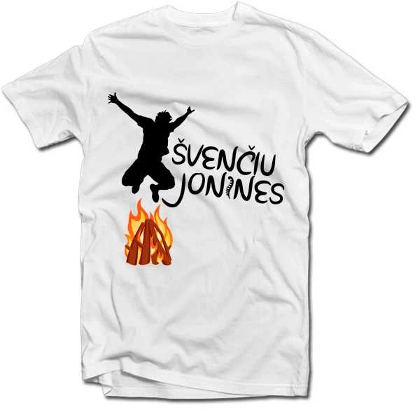 Marškinėliai "Švenčiu Jonines"