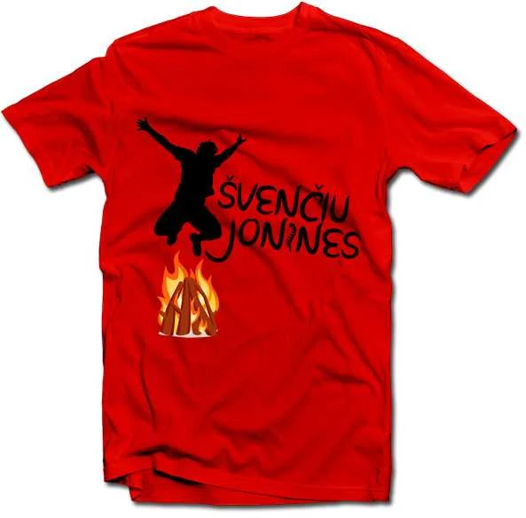 Marškinėliai "Švenčiu Jonines"
