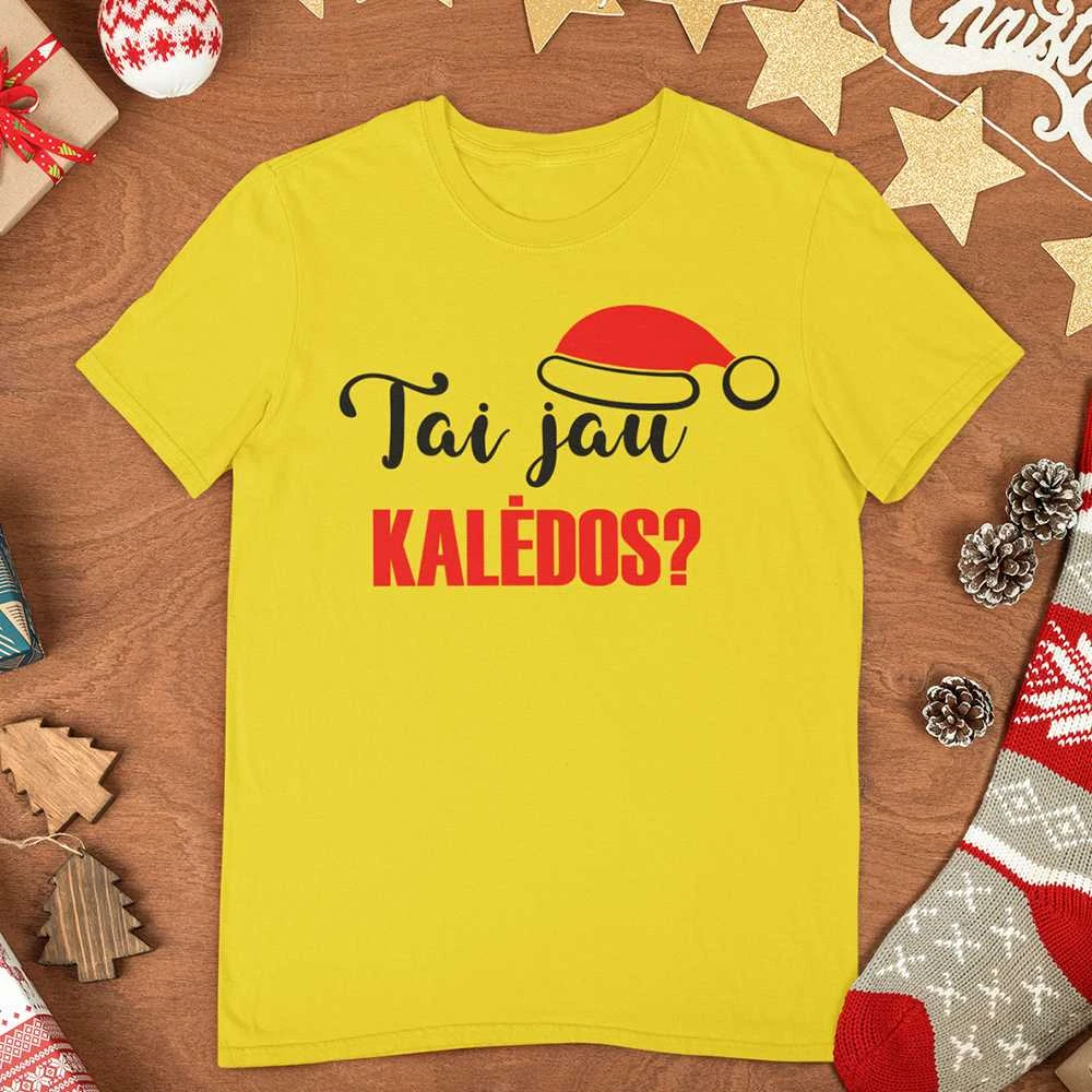 Marškinėliai "Tai jau Kalėdos?"