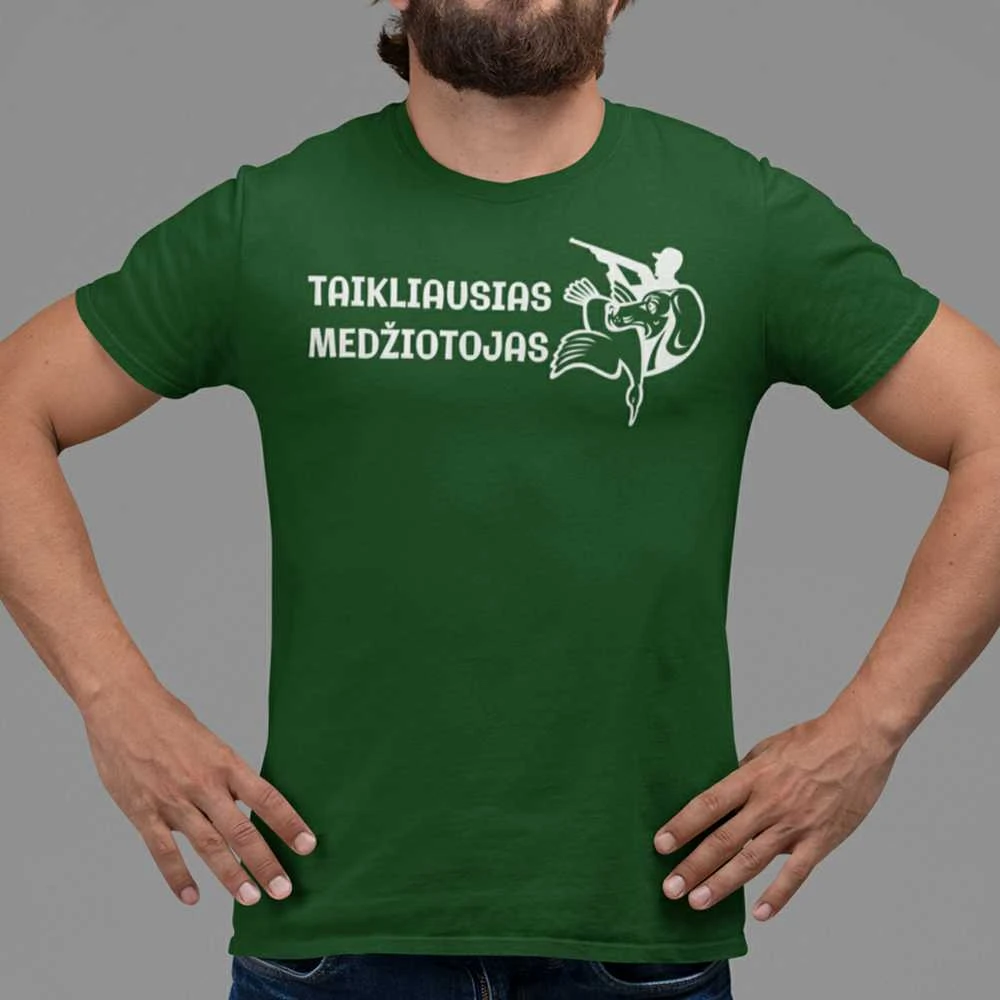 Marškinėliai "Taikliausias medžiotojas"