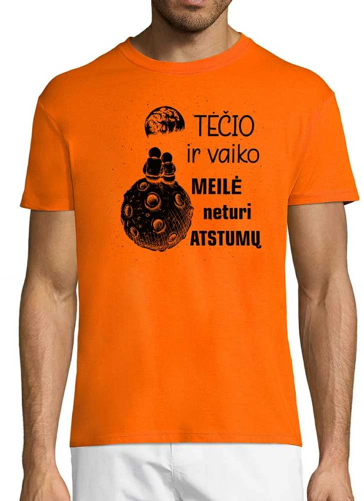 Marškinėliai "Tėčio ir vaiko meilė"