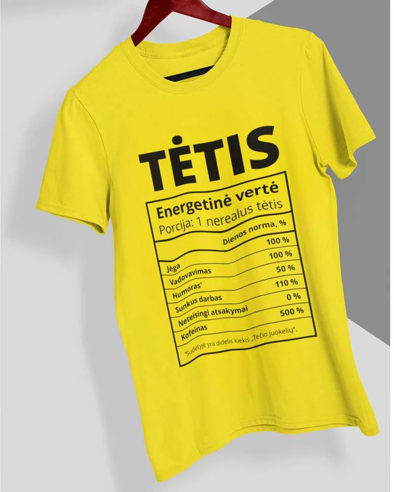 Marškinėliai "Tėčio sudėtis"
