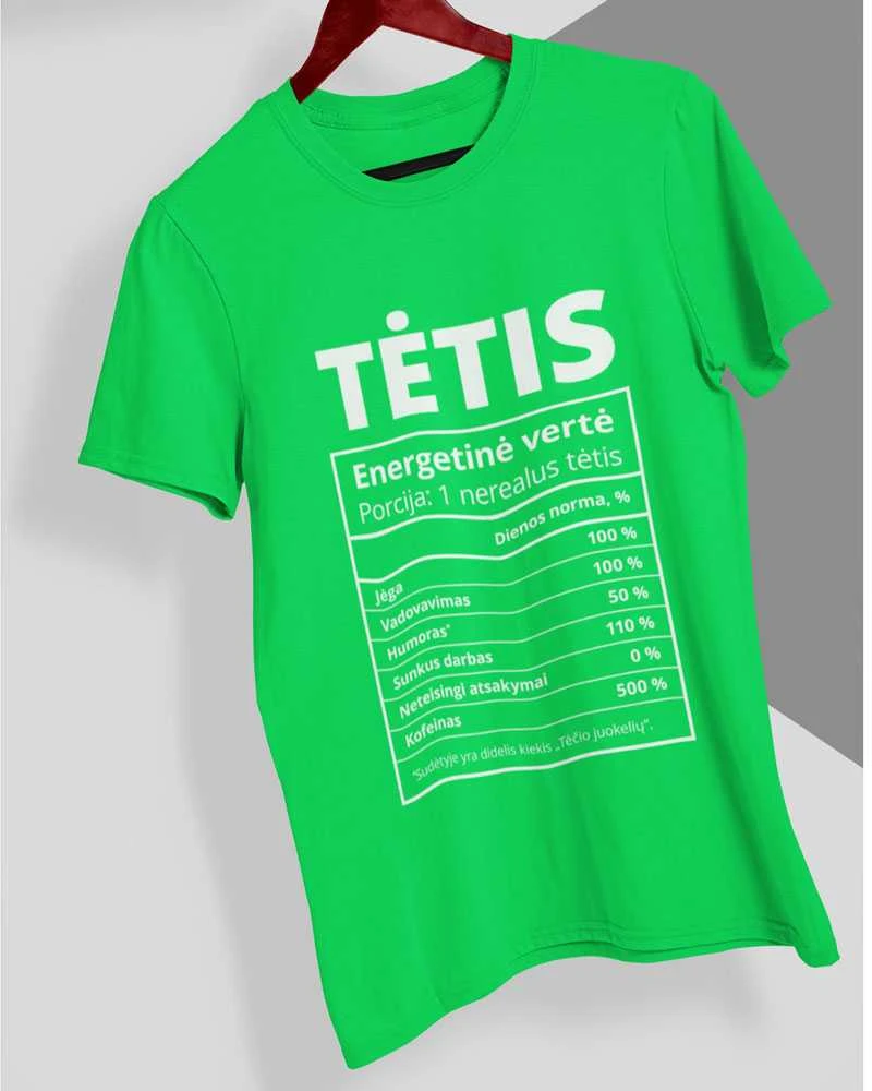 Marškinėliai "Tėčio sudėtis"
