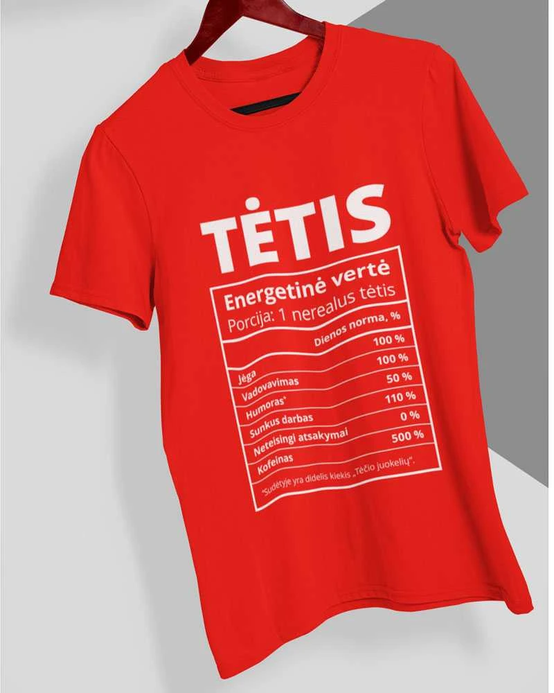Marškinėliai "Tėčio sudėtis"