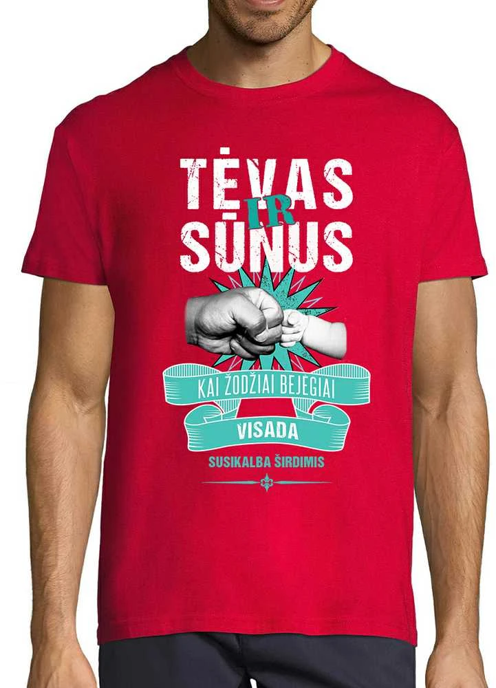 Marškinėliai "Tėvas ir sūnus"