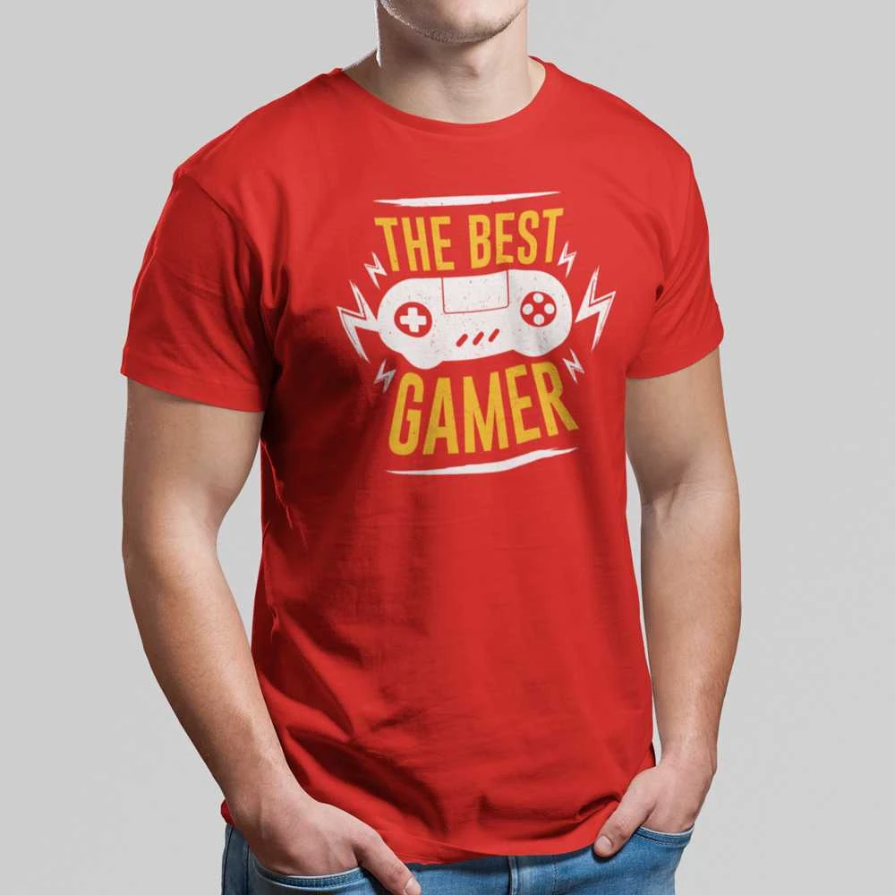 Marškinėliai "The best gamer"
