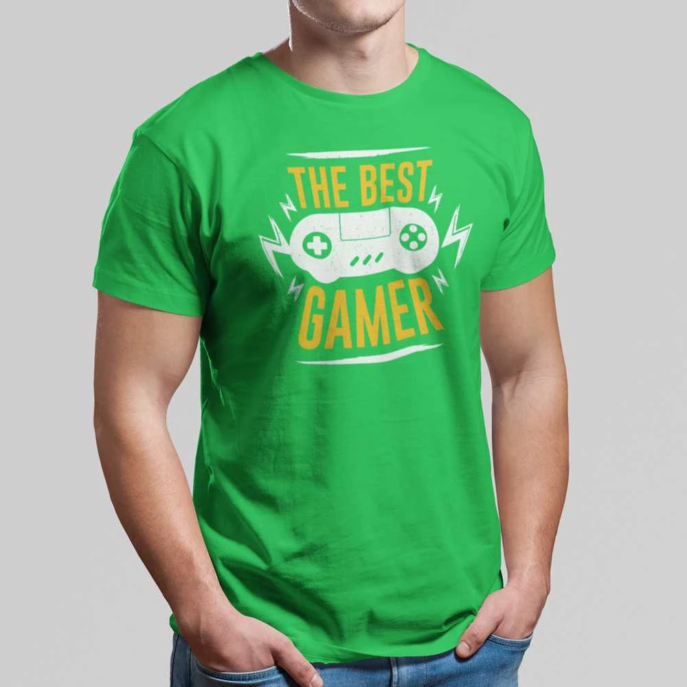Marškinėliai "The best gamer"