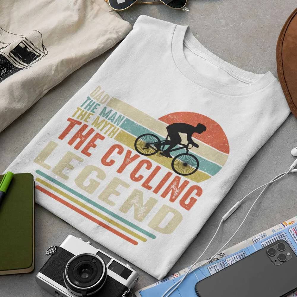 Marškinėliai "The cycling legend"